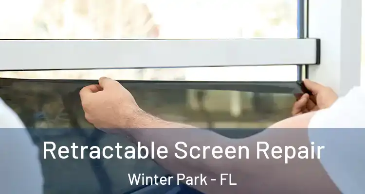  Retractable Screen Repair Winter Park - FL